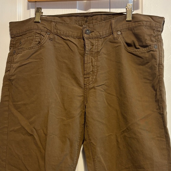 7 For All Mankind Other - 7 For All Mankind Men's Brown Chinos